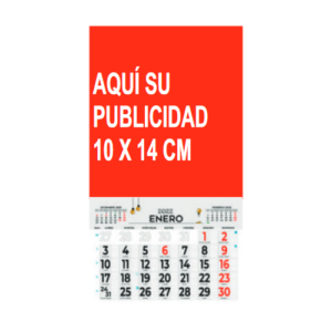 calendario 10x14 33